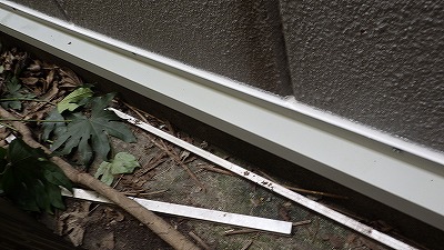 土台水切り作り付け工事