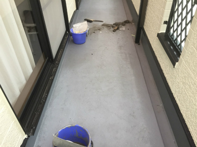 ベランダ防水工事