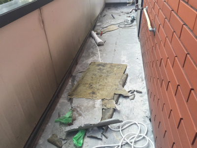ベランダ防水工事