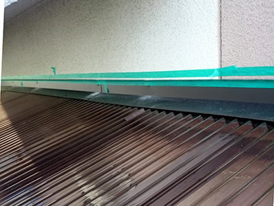 ポリカ屋根張替え工事