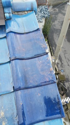 屋根瓦補修工事