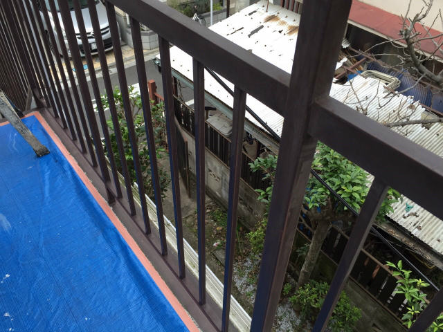鉄部塗装工事
