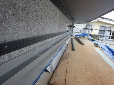 軒天補修工事