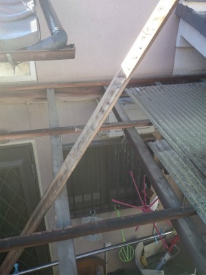 ポリカ屋根張替え工事