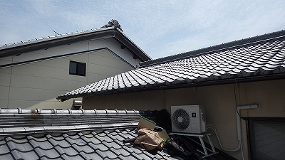 樋架け替え工事