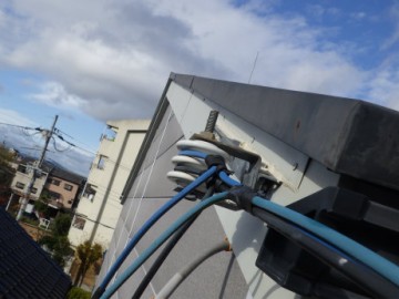 破風板金巻工事