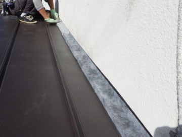 下屋葺き替え工事