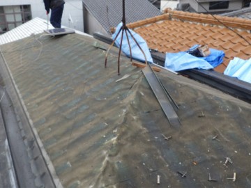 屋根葺き替え工事