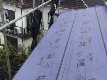 屋根カバー工事