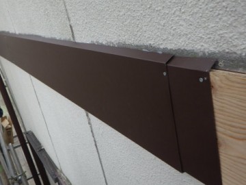 幕板板金工事