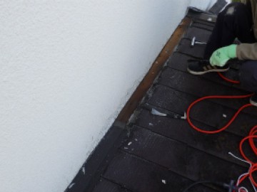 下屋葺き替え工事