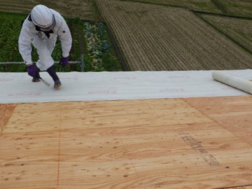 屋根カバー工事