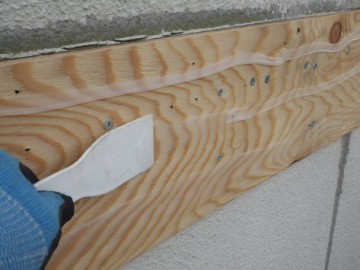 幕板板金工事