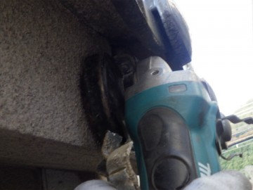 樋架け替え工事