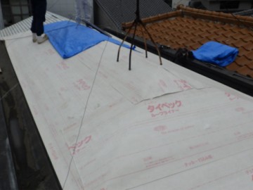 屋根葺き替え工事