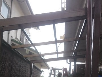 ポリカ張替工事