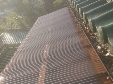 ポリカ張替工事