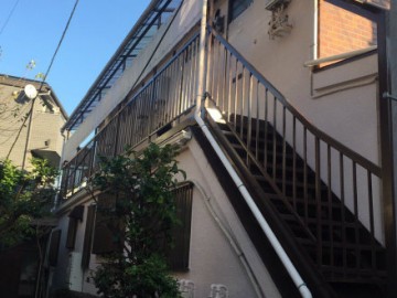 鉄部塗装工事