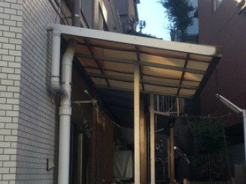ポリカ張替工事