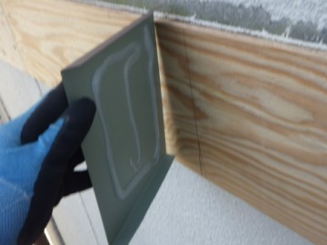 幕板板金工事