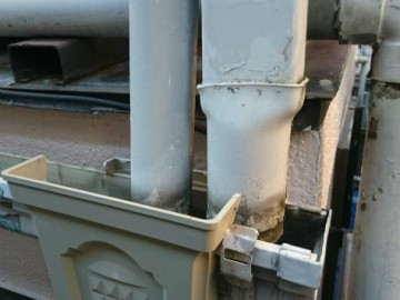樋架け替え工事