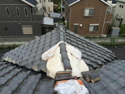 谷入替え工事