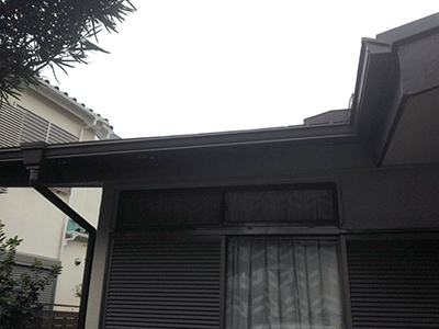 破風板金包み工事