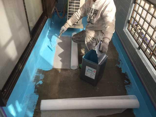 ベランダ防水工事