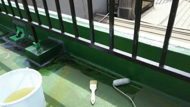 ウレタン防水工事