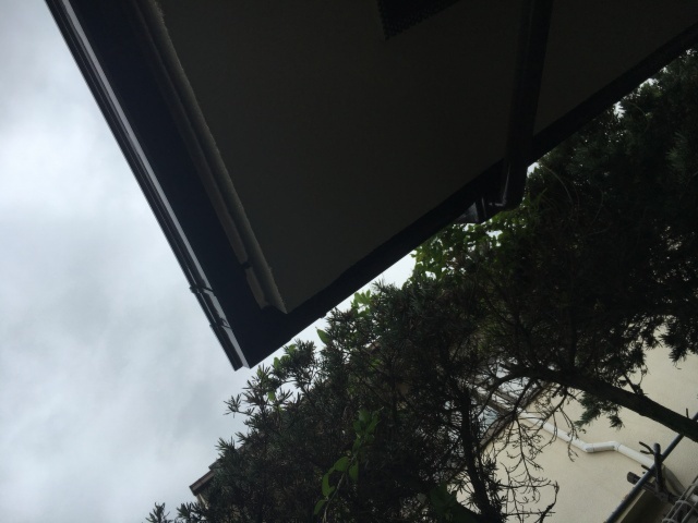 樋掛替工事