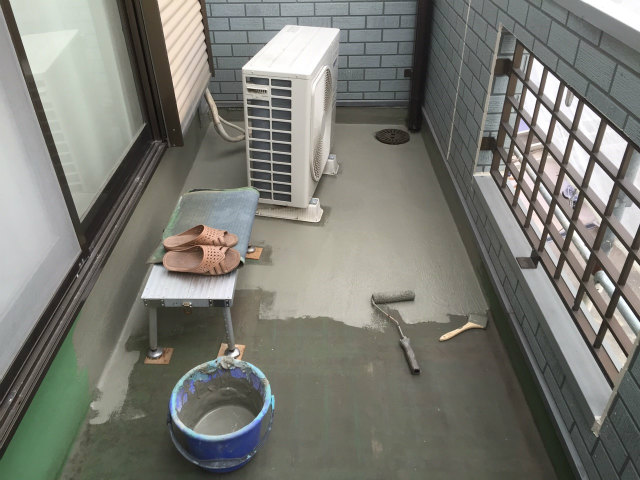 ベランダ防水工事