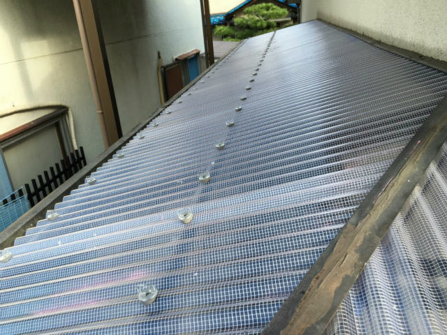 ポリカ張替工事