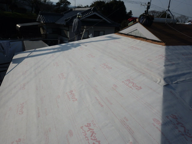 屋根葺き替え工事