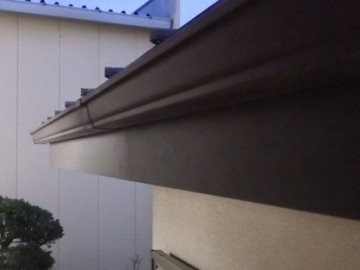 破風板補強工事