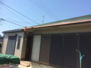 樋架け替え工事