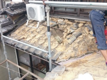 屋根葺き替え工事