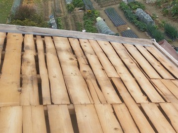 部分屋根葺き替え工事