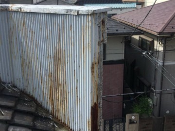 屋根修理工事