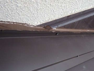 玄関上屋根カバー工事