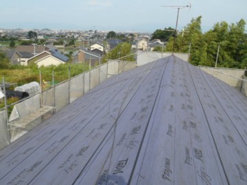 屋根カバー工事