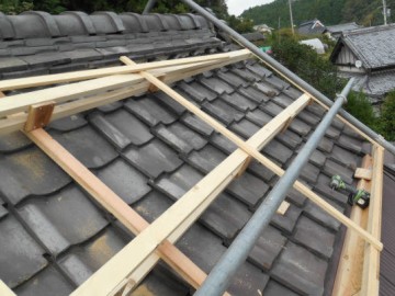 屋根カバー工事