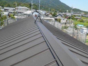 屋根カバー工事