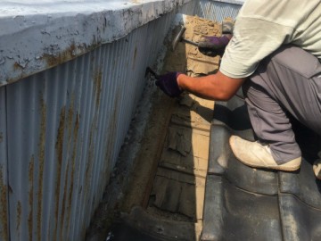 屋根修理工事