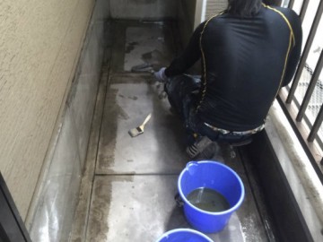 ベランダ防水工事