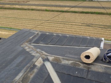屋根カバー工事