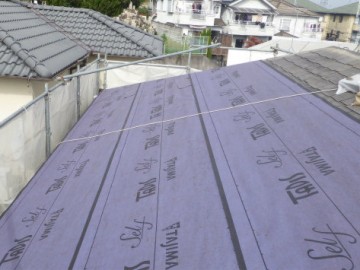 屋根カバー工事