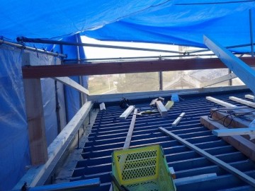 屋根カバー工事