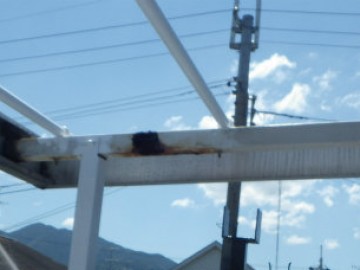波板張替工事