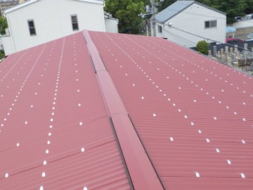 波板カバー工事
