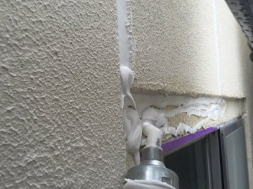 外壁コーキング工事
